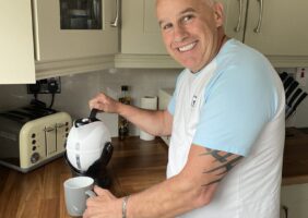 Gerard Tracey using his Uccello Kettle