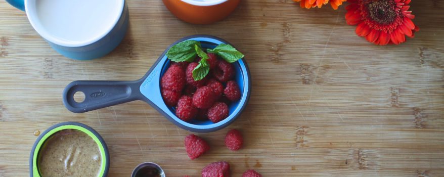 Superfoods, raspberries, tea