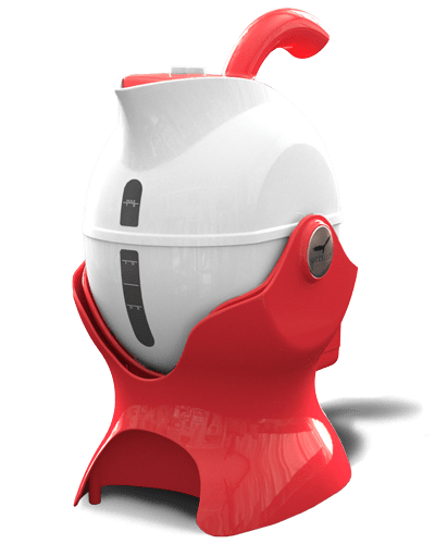 Red and White Uccello Kettle