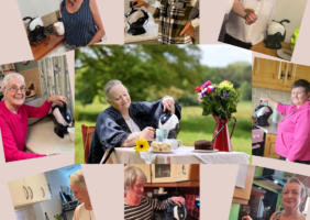 Elderly Women with the Uccello Kettle for Mother's day